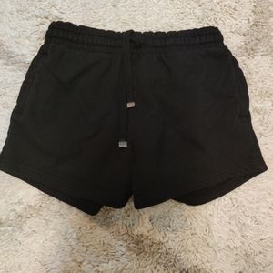 Talentless Black Sweat Shorts